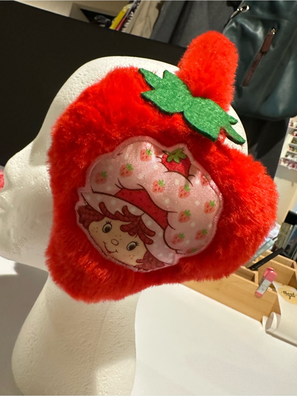 Strawberry Shortcake earmuffs